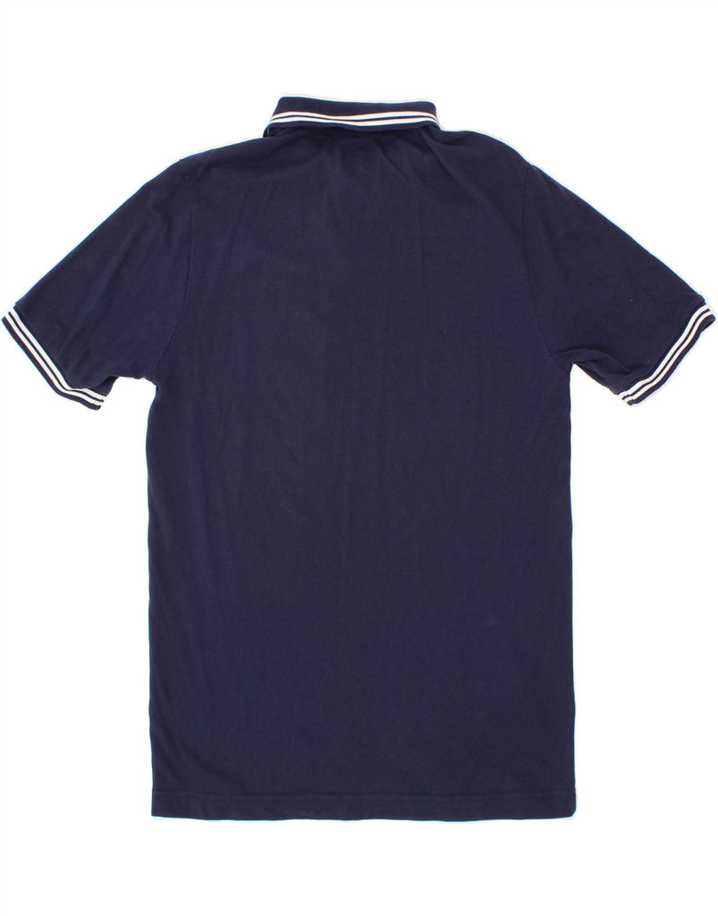 KAPPA Boys Polo Shirt 15-16 Years Large Navy Blue Vintage Kappa and Second-Hand Kappa from Messina Hembry 