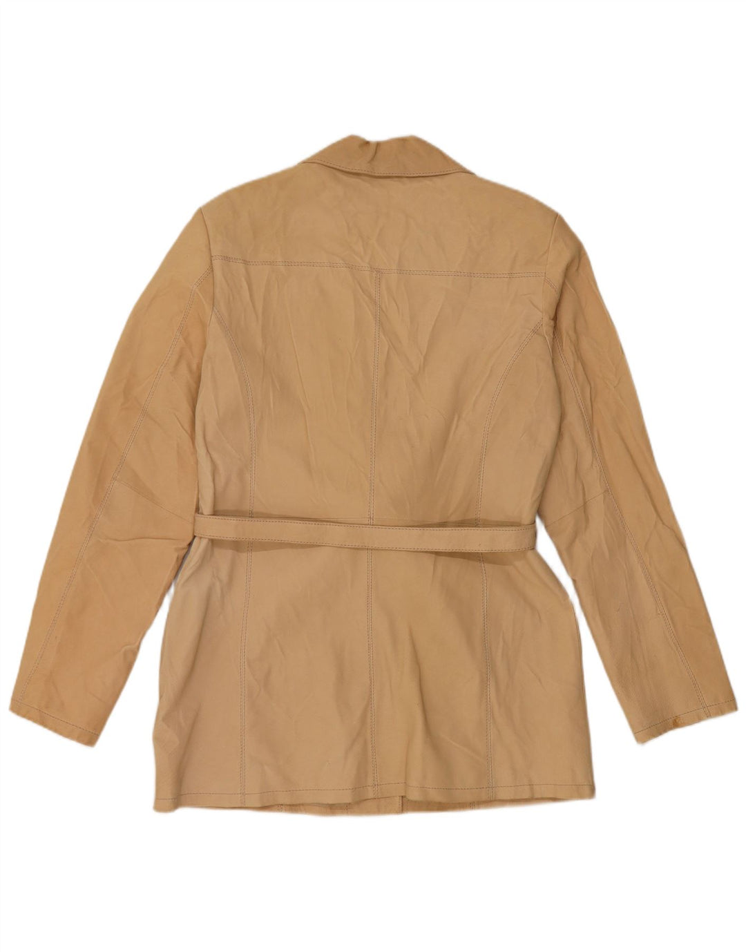 Conbipel Womens Leather Jacket IT 50 XL Beige