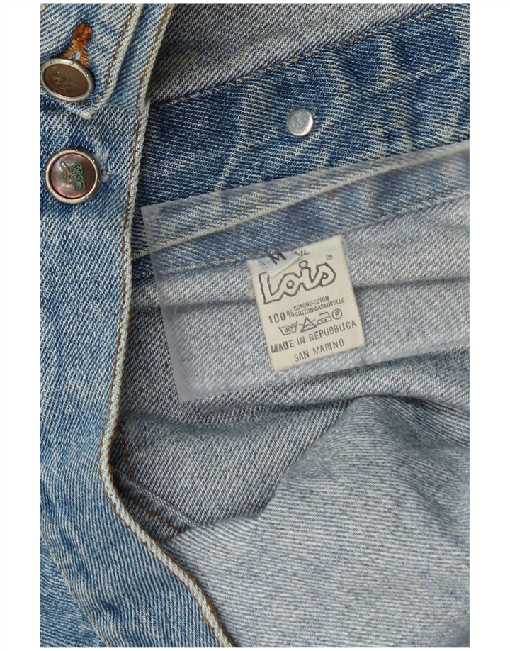 Lois Mens Denim Gilet UK 38 Medium Blue Cotton