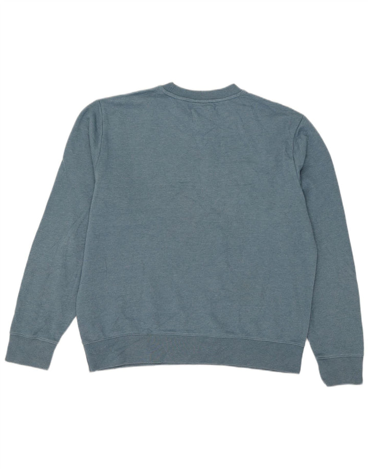 Dockers Mens Sweatshirt Jumper XL Blue Cotton