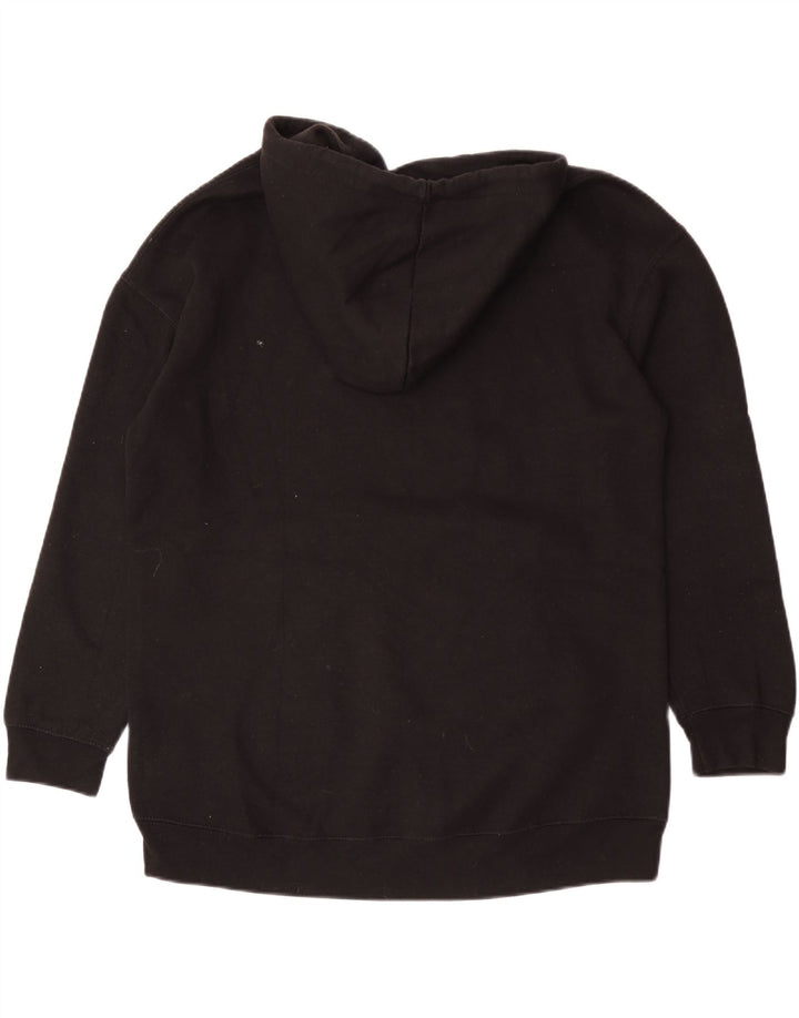 Zara Mens Loose Fit Hoodie Jumper Small Black Polyester