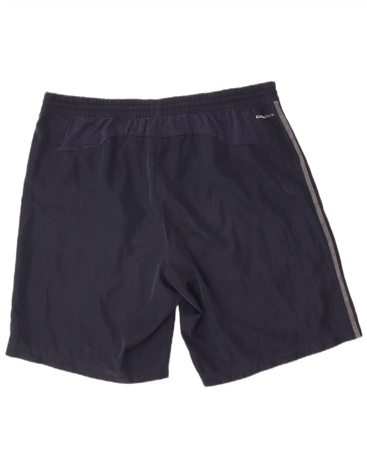 Adidas Mens Climacool Sport Shorts XL  Navy Blue Polyester