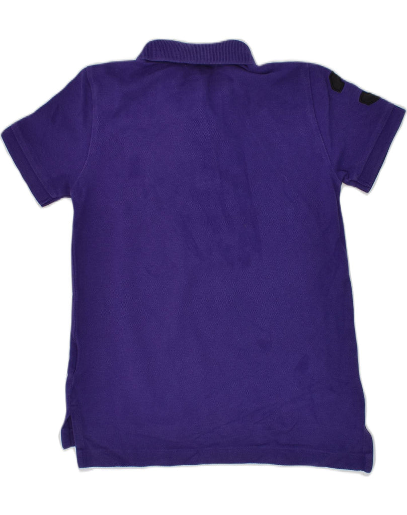 POLO RALPH LAUREN Boys Polo Shirt 4-5 Years Purple Cotton | Vintage Polo Ralph Lauren | Thrift | Second-Hand Polo Ralph Lauren | Used Clothing | Messina Hembry 