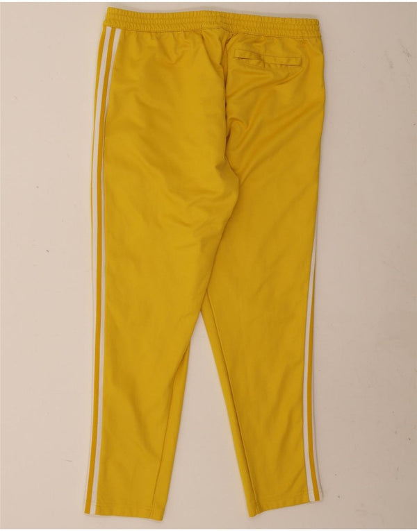Adidas Mens Tracksuit Trousers XL  Yellow Cotton