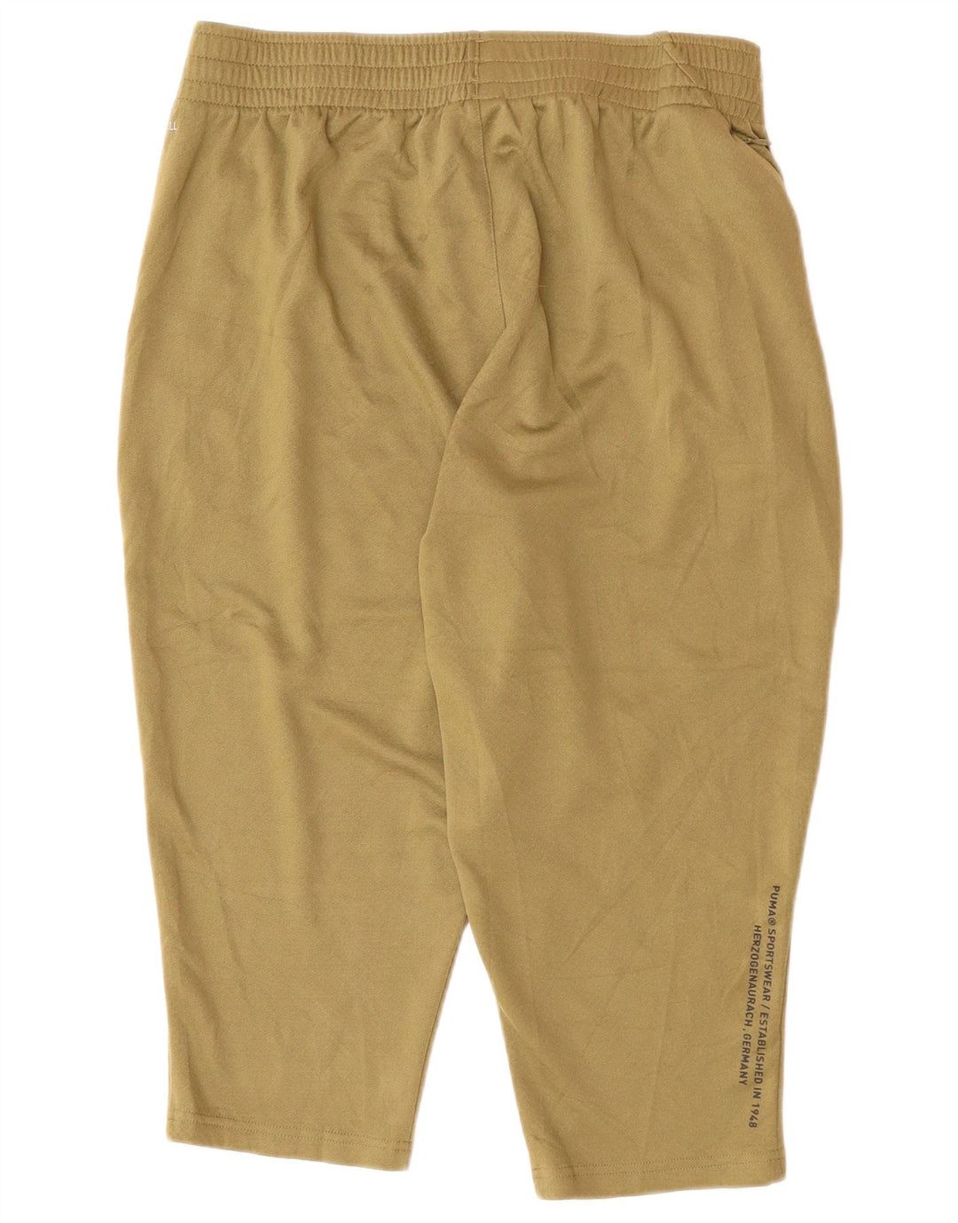 PUMA Mens Bermuda Sport Shorts Large  Khaki Polyester