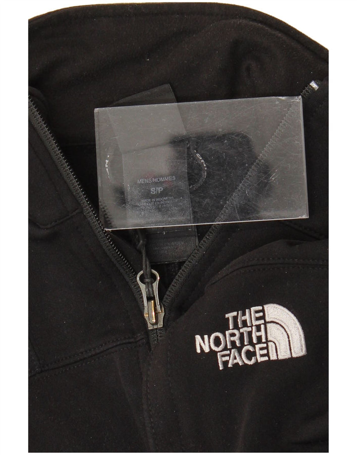 The North Face Mens Tracksuit Top Jacket Small Black Polyester