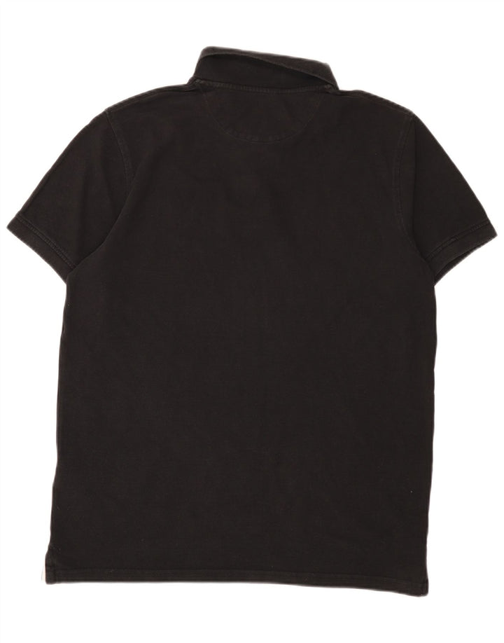 Timberland Mens Polo Shirt Large Black Cotton