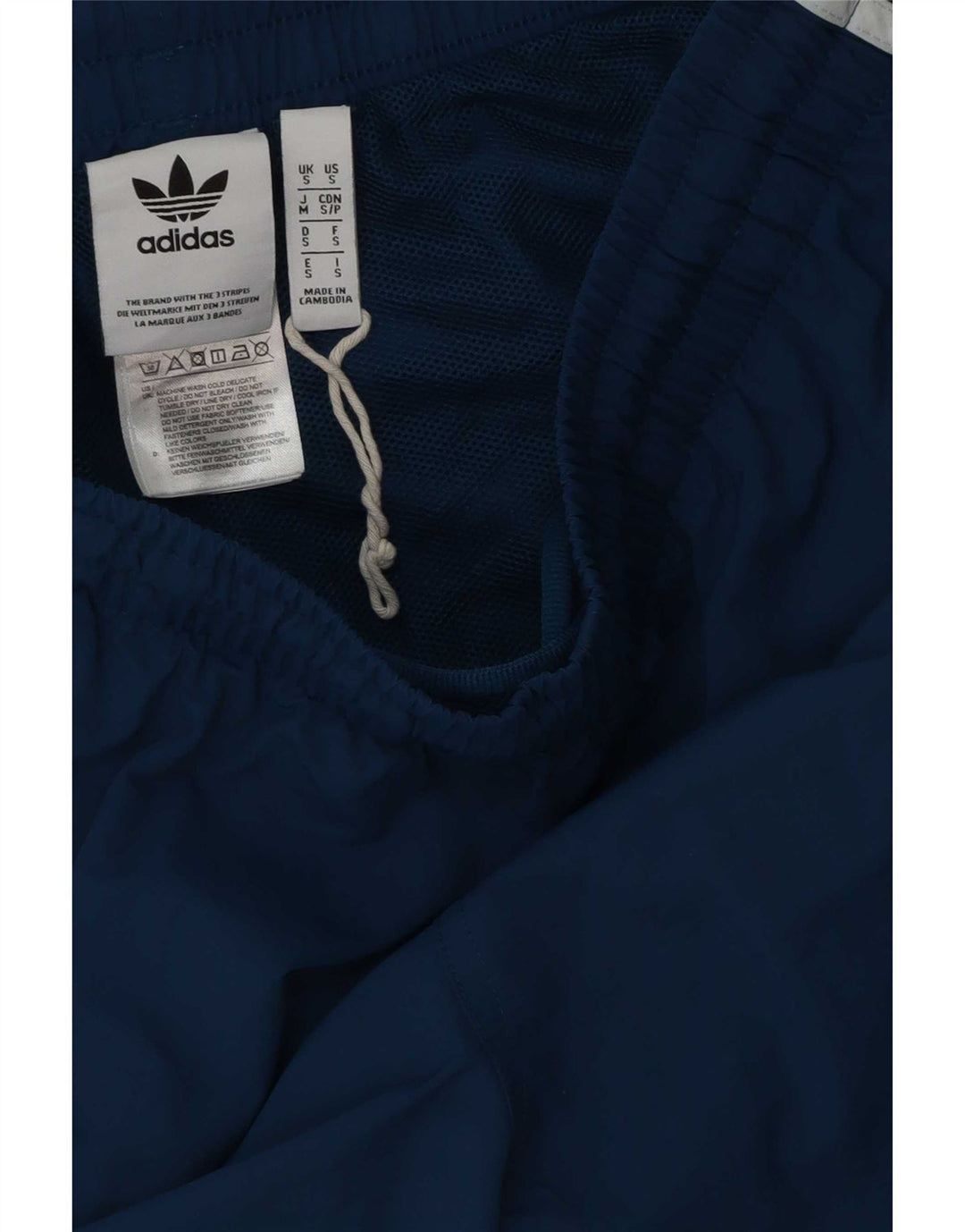Adidas Mens Sport Shorts Small Blue Polyester Sports