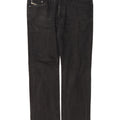 Diesel Mens Viker Straight Jeans W33 L32 Grey Cotton