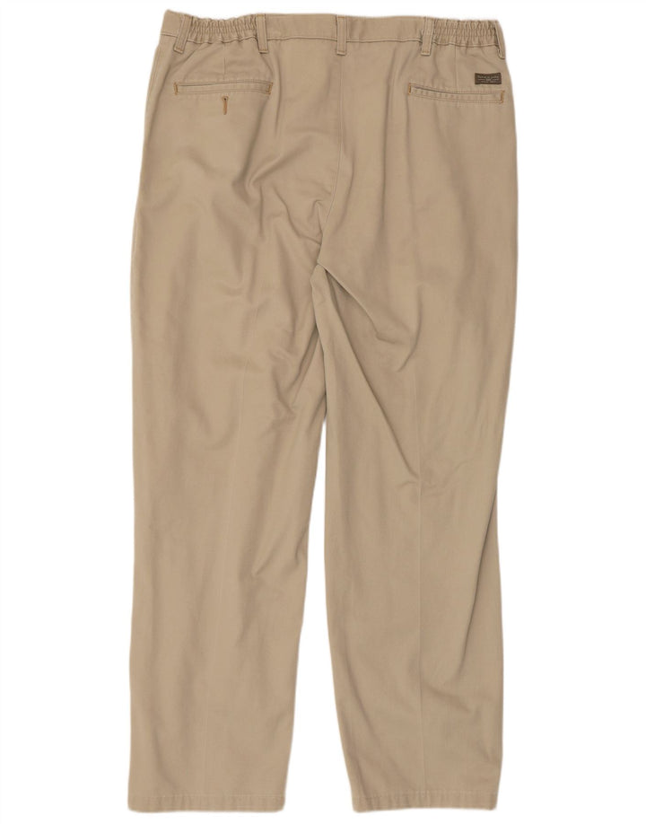 LEE Mens Pegged Chino Trousers W38 L32 Beige Cotton
