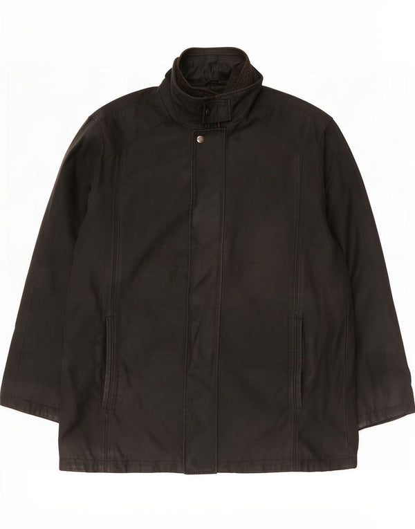 Douglas Mens Windbreaker Coat UK 44 2XL Black