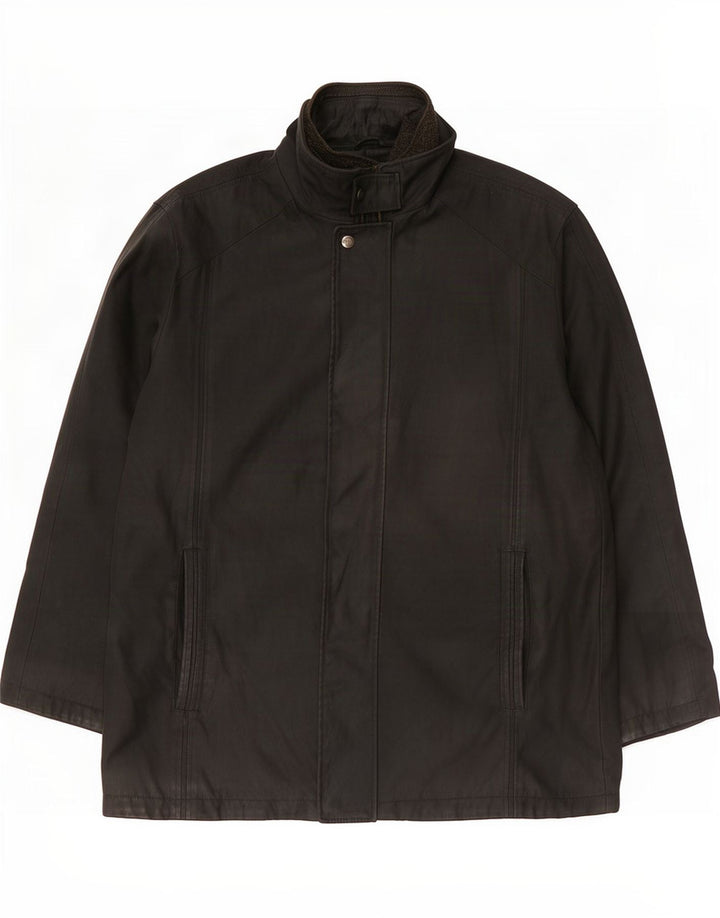 Douglas Mens Windbreaker Coat UK 44 2XL Black