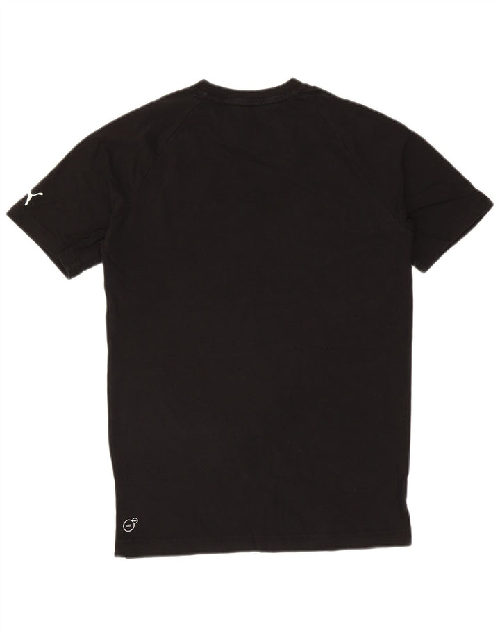Puma Mens Graphic T-Shirt Top Small Black