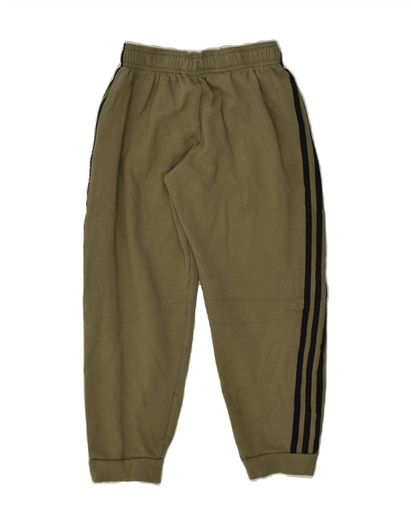 ADIDAS Boys Tracksuit Trousers Joggers 11-12 Years  Green Cotton | Vintage Adidas | Thrift | Second-Hand Adidas | Used Clothing | Messina Hembry 