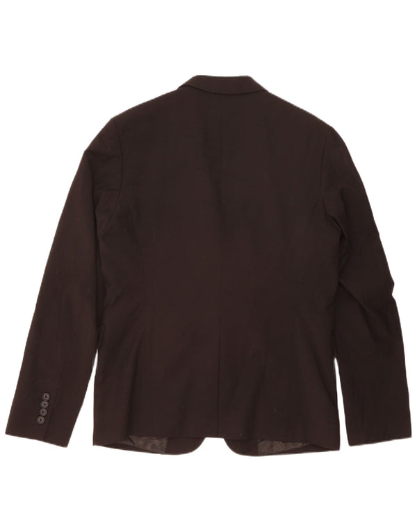 G-Star Mens 2 Button Blazer Jacket IT 52 XL Black Polyester