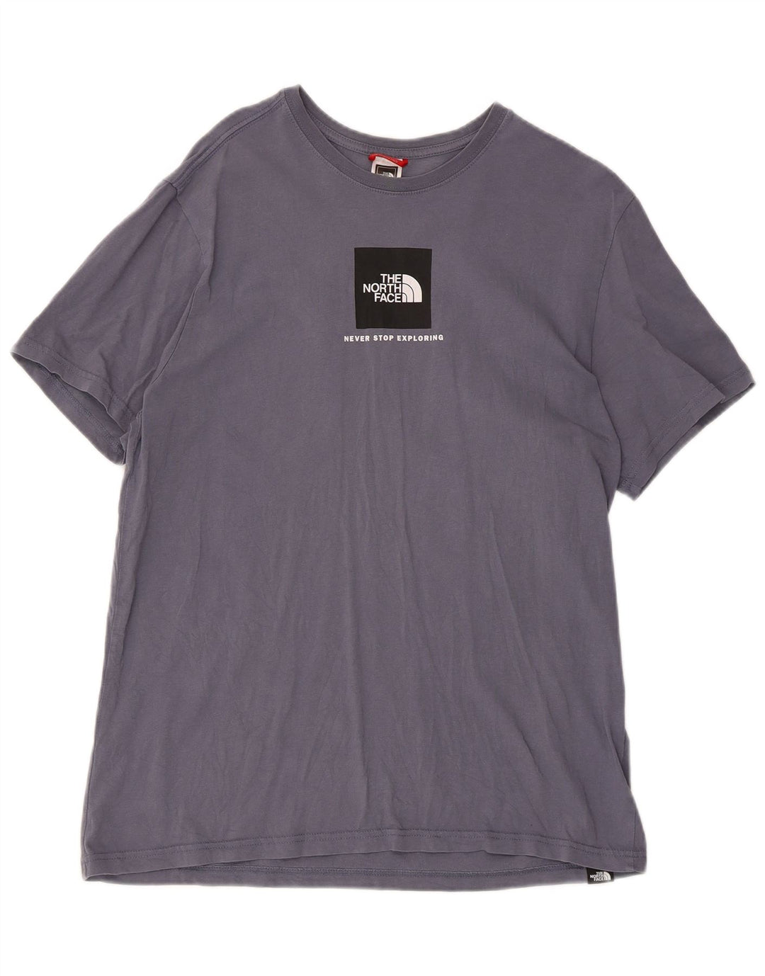 The North Face Mens Graphic T-Shirt Top Large Grey Cotton
