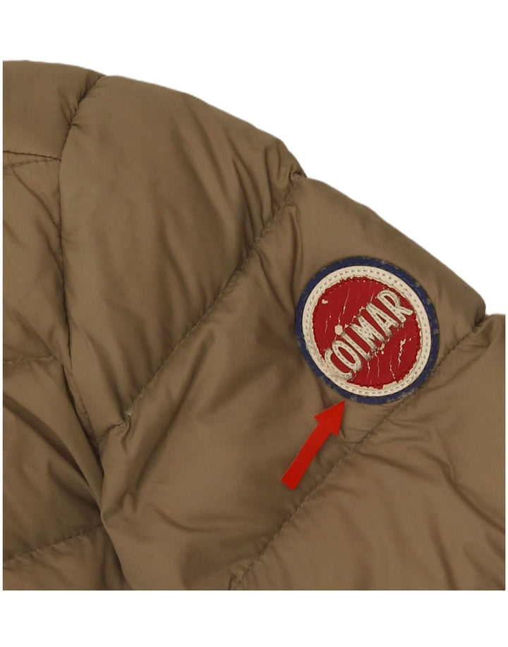 Colmar Mens Hooded Padded Jacket IT 48 Medium Khaki