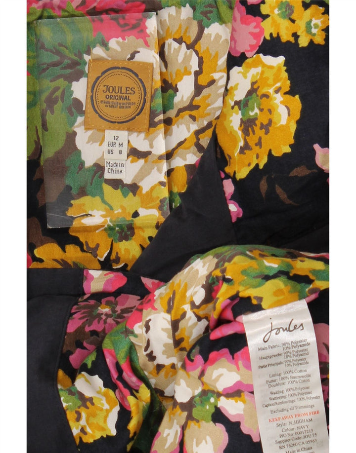 Joules Womens Padded Gilet UK 12 Medium Navy Blue Polyester