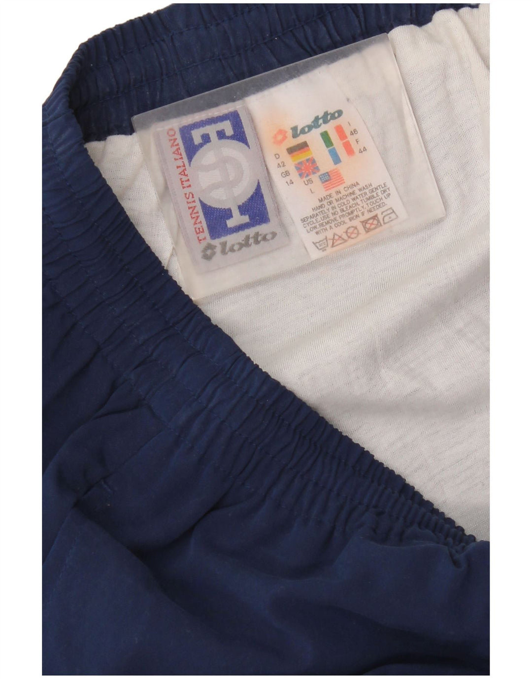 Lotto Womens Tracksuit Trousers UK 14 Large Navy Blue Polyester