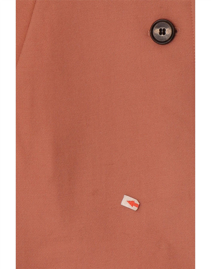 Cos Womens Overcoat EU 34 XS Pink Wool