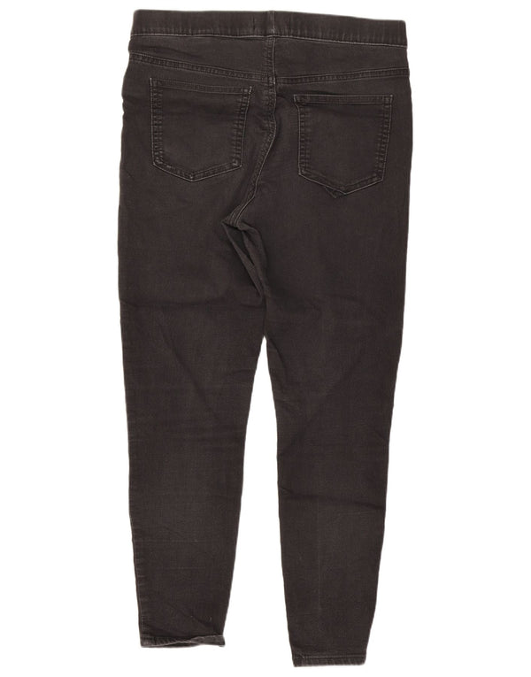 Marks & Spencer Womens Crop Jegging Skinny Jeans UK 12 Medium W30 L24 Black