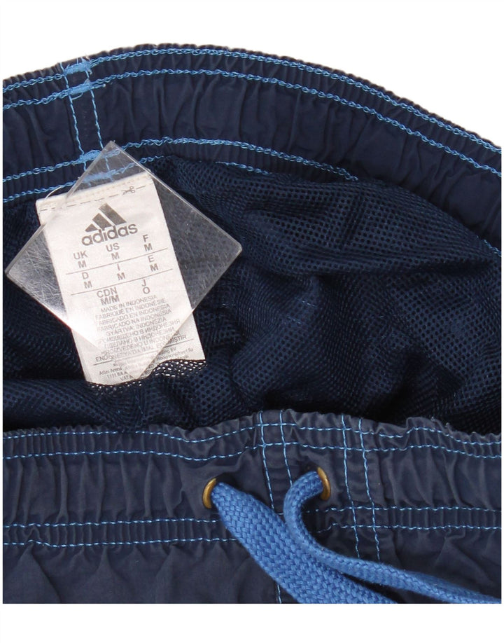 Adidas Mens Swimming Shorts Medium  Navy Blue Polyamide