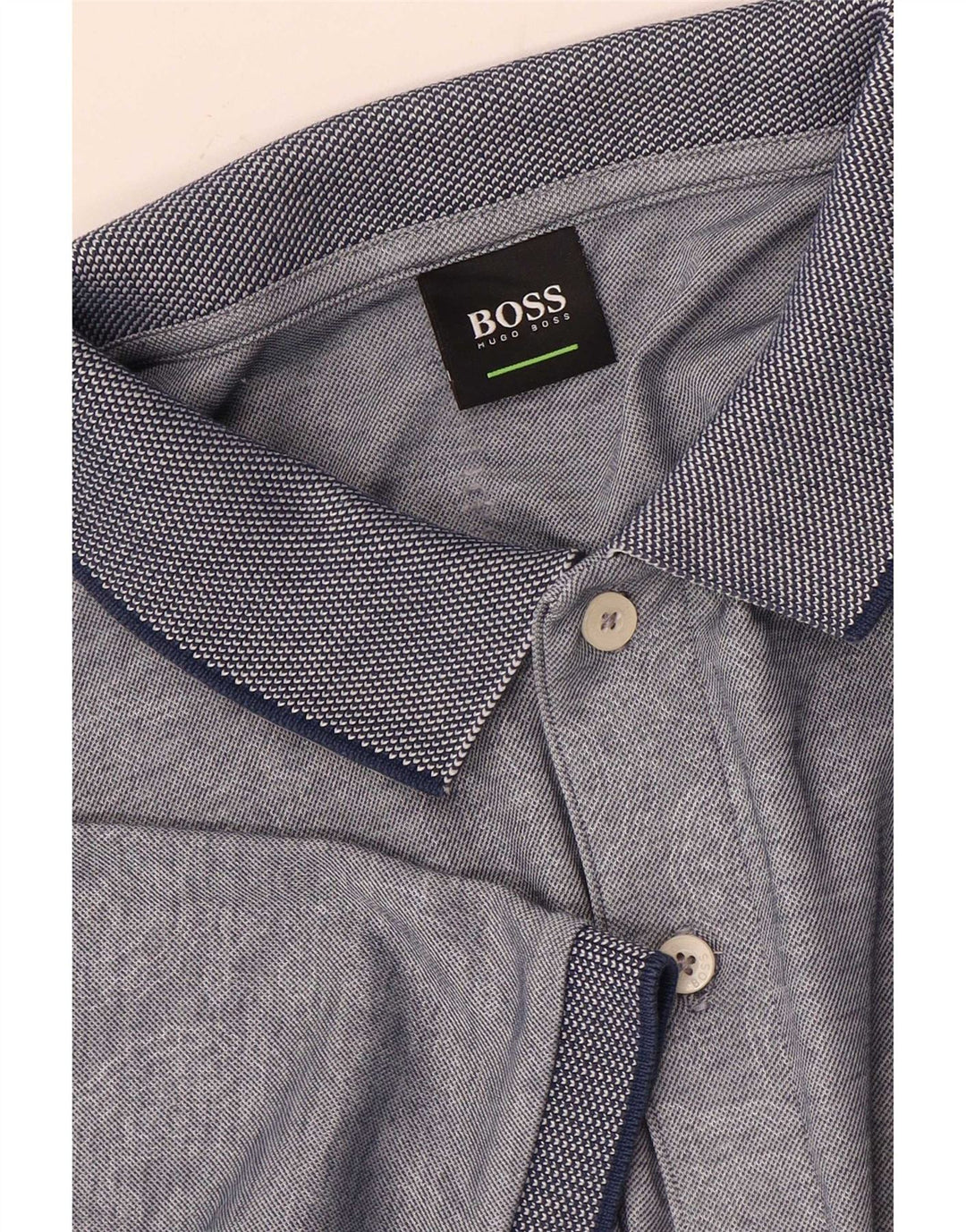 Hugo Boss Mens Polo Shirt XL Navy Blue