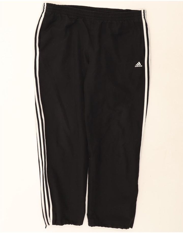 Adidas Mens Climalite Tracksuit Trousers XL  Black Polyester