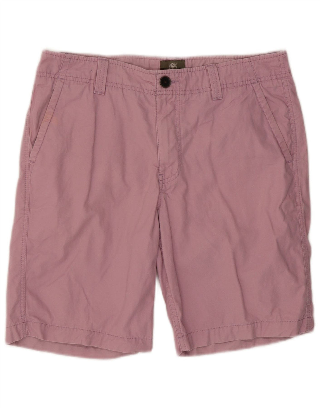 Timberland Mens Chino Shorts W32 Medium Pink Cotton
