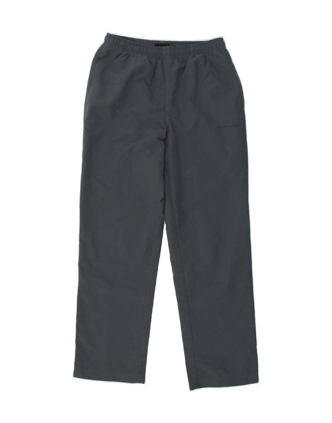 CHAMPION Boys Tracksuit Trousers 13-14 Years Grey Polyester | Vintage Champion | Thrift | Second-Hand Champion | Used Clothing | Messina Hembry 