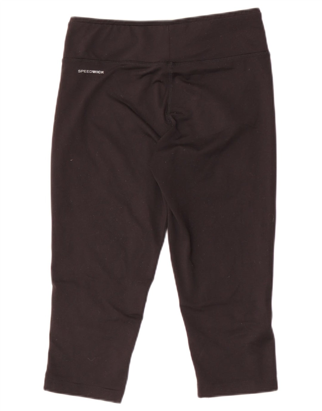 REEBOK Womens Capri Leggings UK 8/10 Small Black Polyester