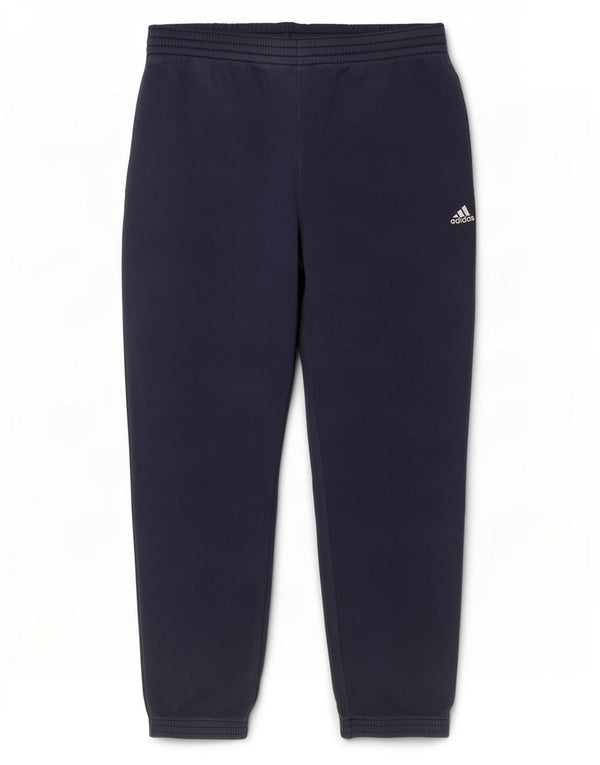 Adidas Mens Tracksuit Trousers Joggers Medium Navy Blue Cotton