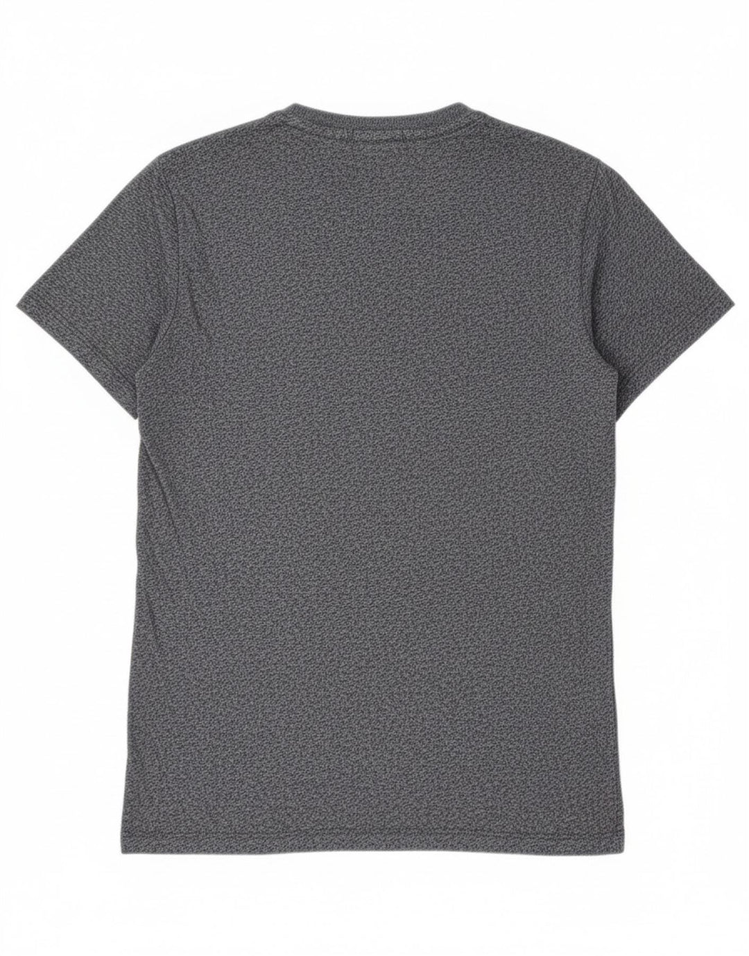 Superdry Mens T-Shirt Top Small Navy Blue Flecked Cotton