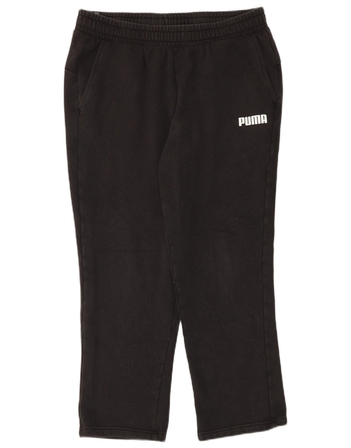 Puma Mens Tracksuit Trousers XL Black Cotton