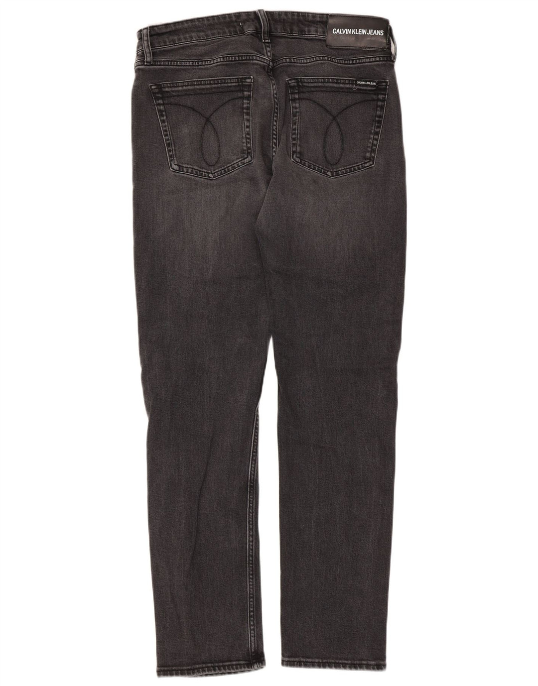 Calvin Klein Jeans Mens Slim Jeans W33 L32 Grey Cotton