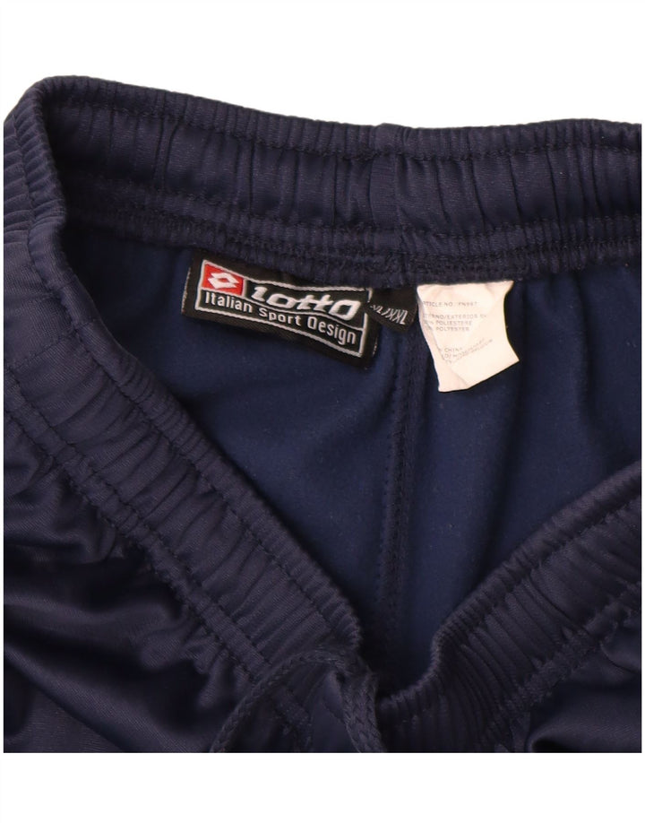 LOTTO Mens Tracksuit Trousers XL  Navy Blue Polyester