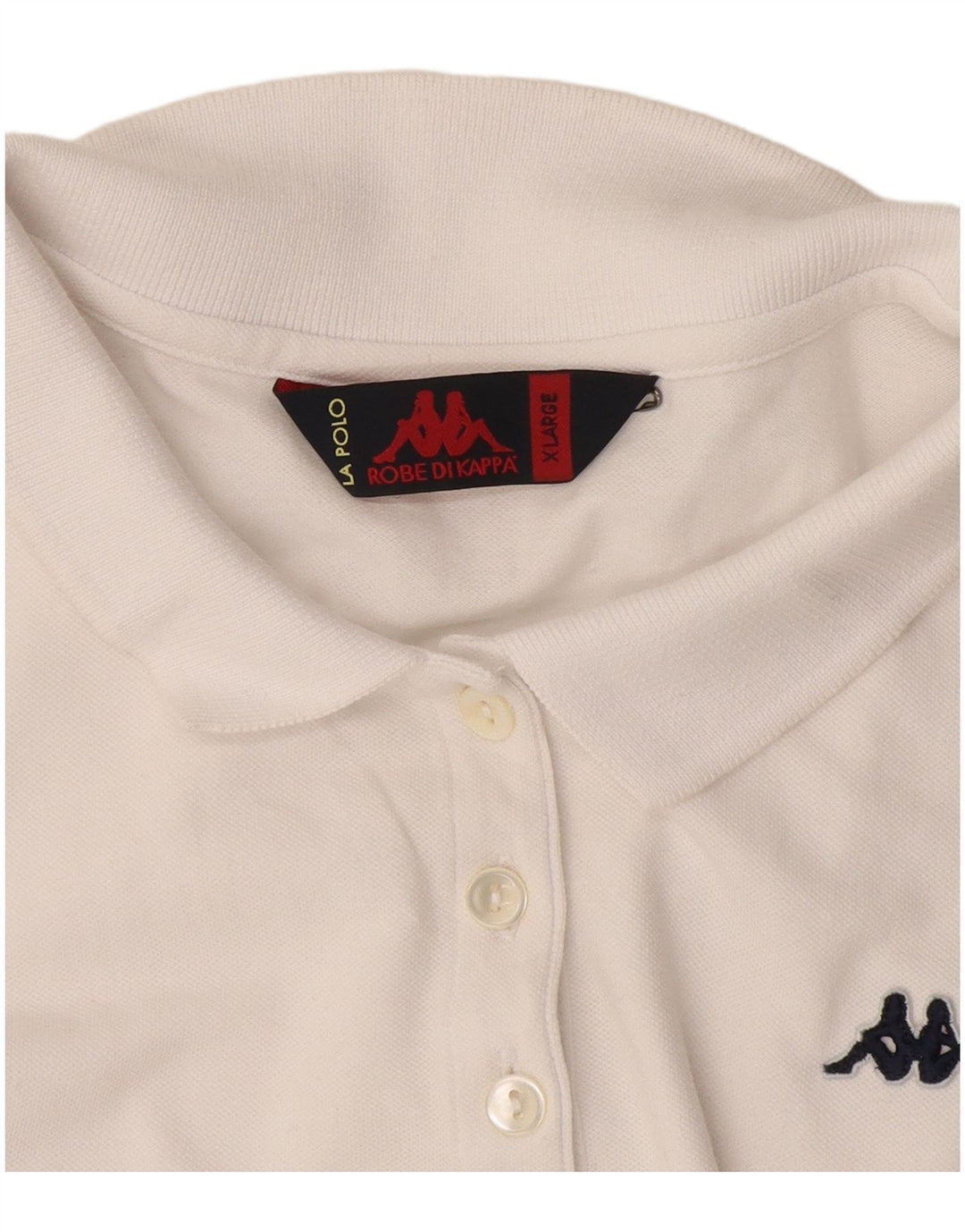 Kappa Womens Polo Shirt UK 18 XL White