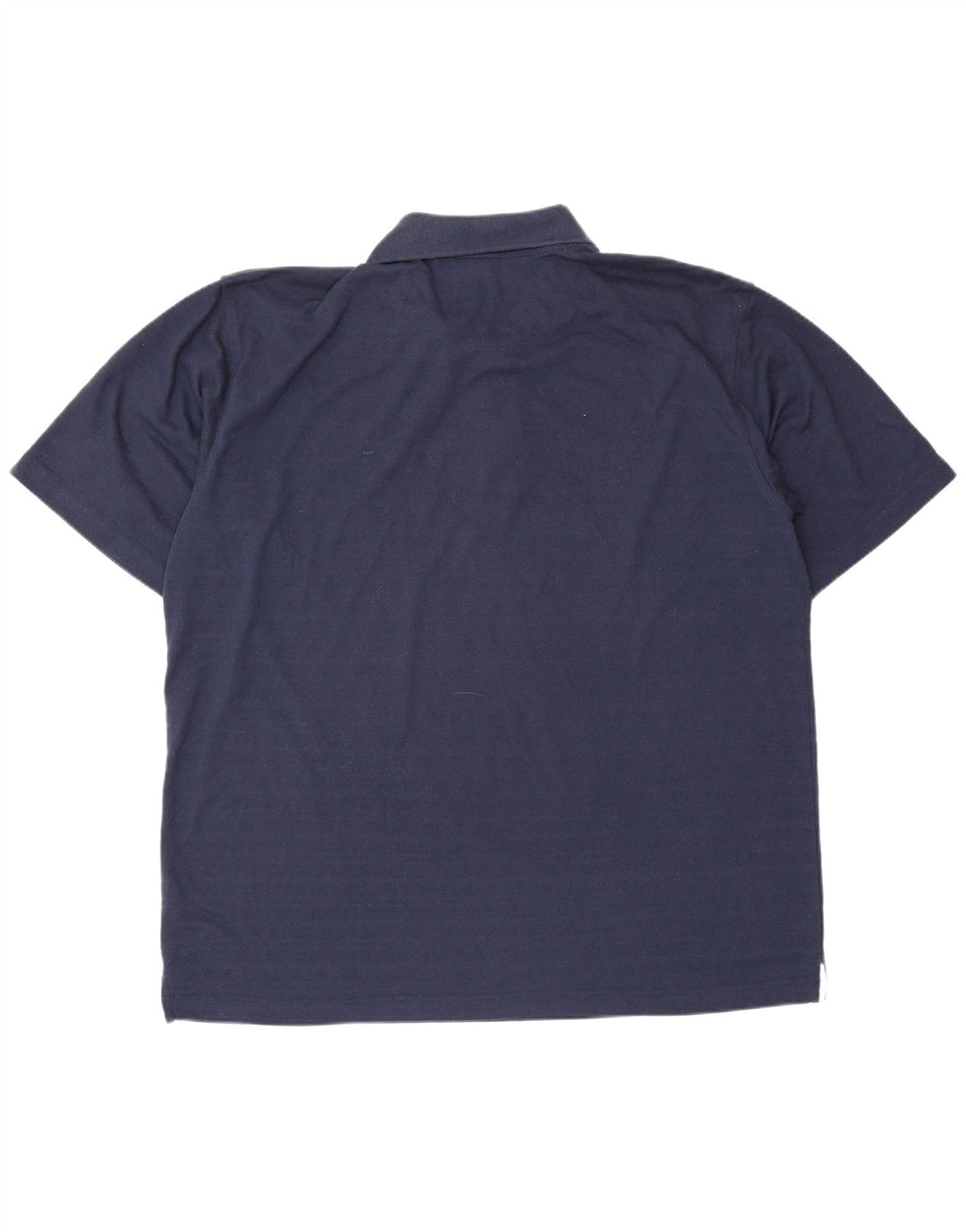 Umbro Mens Polo Shirt 2XL Navy Blue Polyester