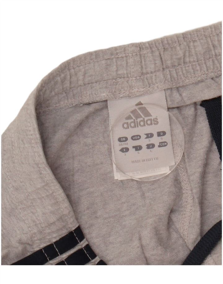 Adidas Mens Tracksuit Trousers UK 38/40 Medium Grey Cotton