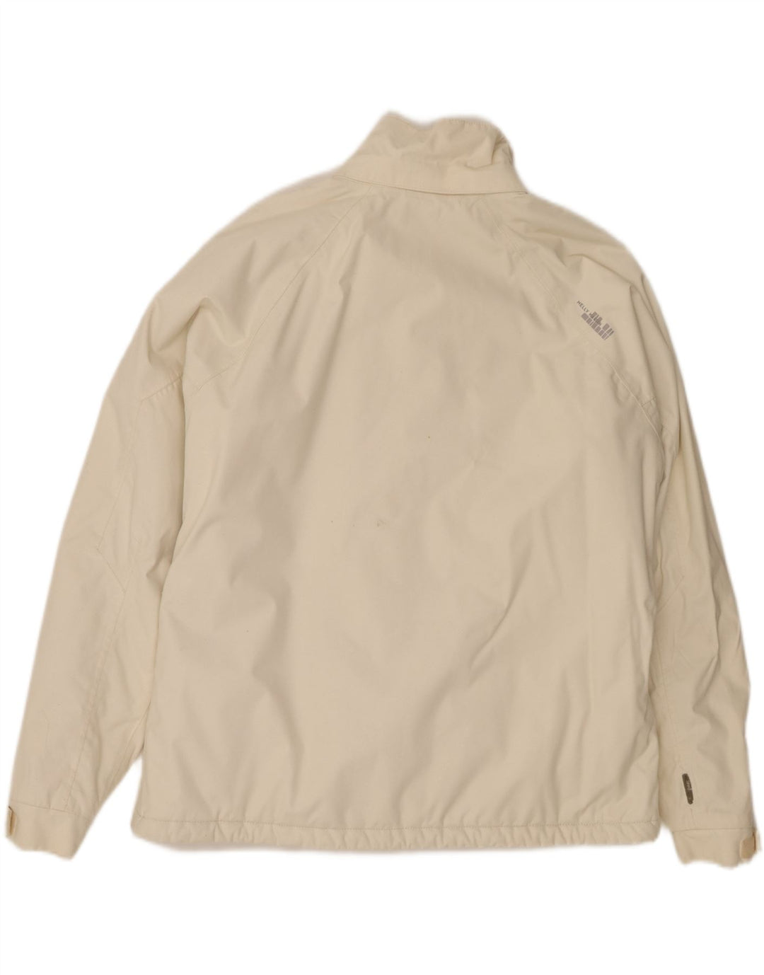HELLY HANSEN Womens Rain Jacket UK 18 XL Off White Polyamide Vintage Helly Hansen and Second-Hand Helly Hansen from Messina Hembry 