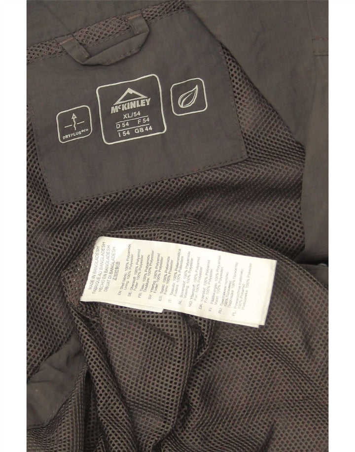 McKinley Mens Utility Gilet UK 44 2XL Grey Polyamide