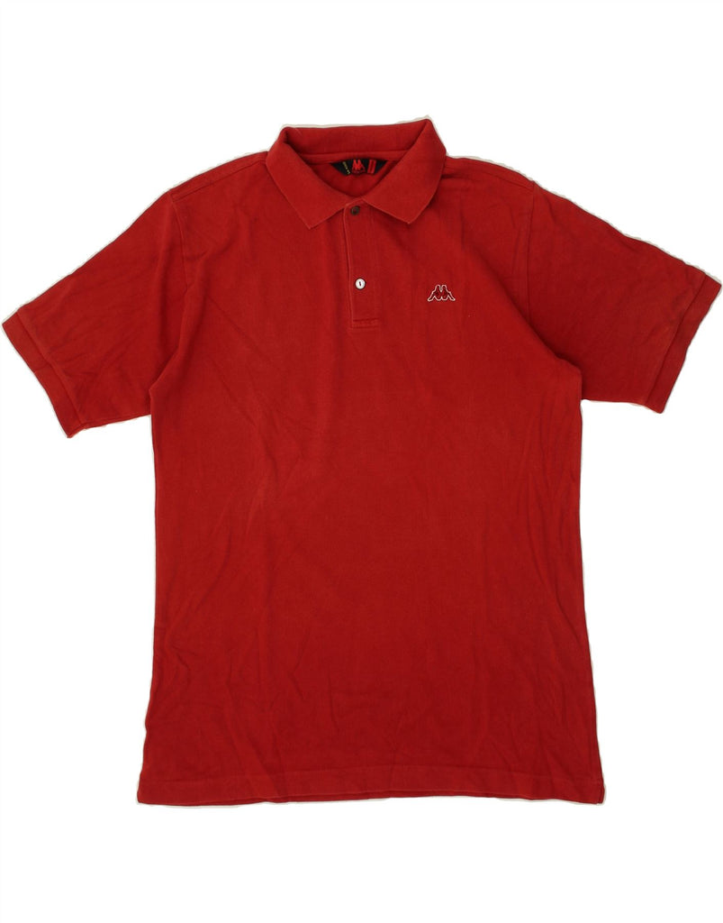 KAPPA Mens Polo Shirt Medium Red Cotton | Vintage Kappa | Thrift | Second-Hand Kappa | Used Clothing | Messina Hembry 