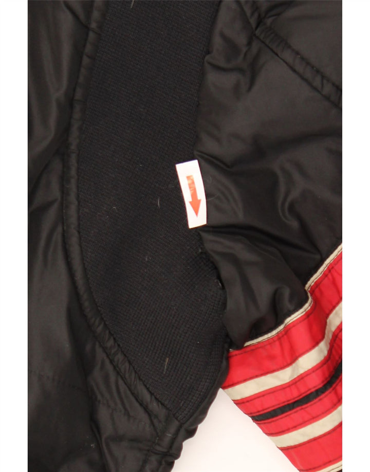 Gas Mens Padded Jacket UK 42 XL Black Colourblock