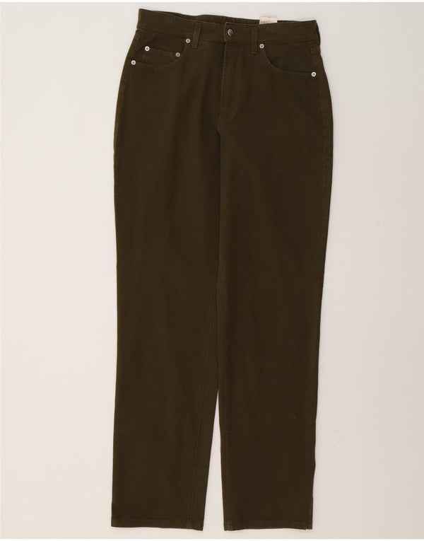 Mac Womens Tapered Casual Trousers EU 40 Medium W32 L32 Green Cotton