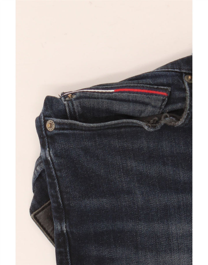 Tommy Hilfiger Mens Slim Jeans W30 L32 Navy Blue Cotton