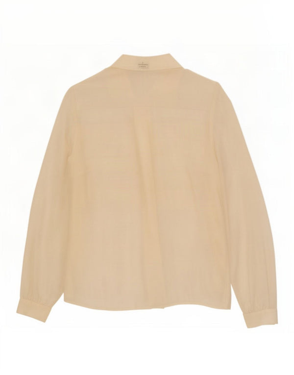 Lorena Womens Shirt IT 46 Large Off White
