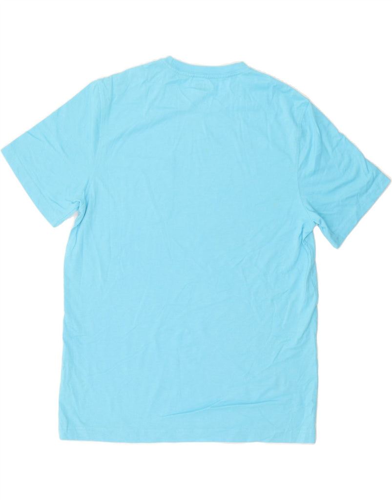 IZOD Mens Salt Water T-Shirt Top Medium Blue Cotton Vintage Izod and Second-Hand Izod from Messina Hembry 