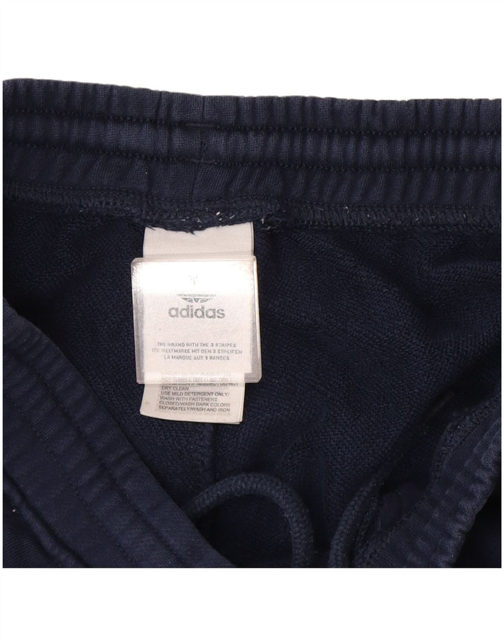 Adidas Mens Sport Shorts Medium  Navy Blue Cotton
