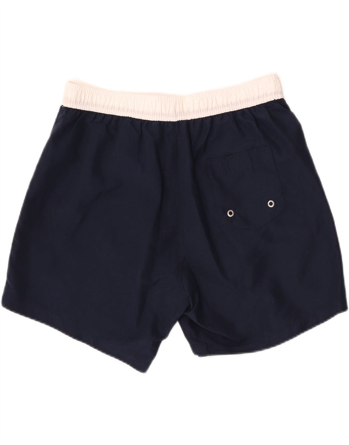 Fila Mens Graphic Swimming Shorts Large  Navy Blue Polyester
