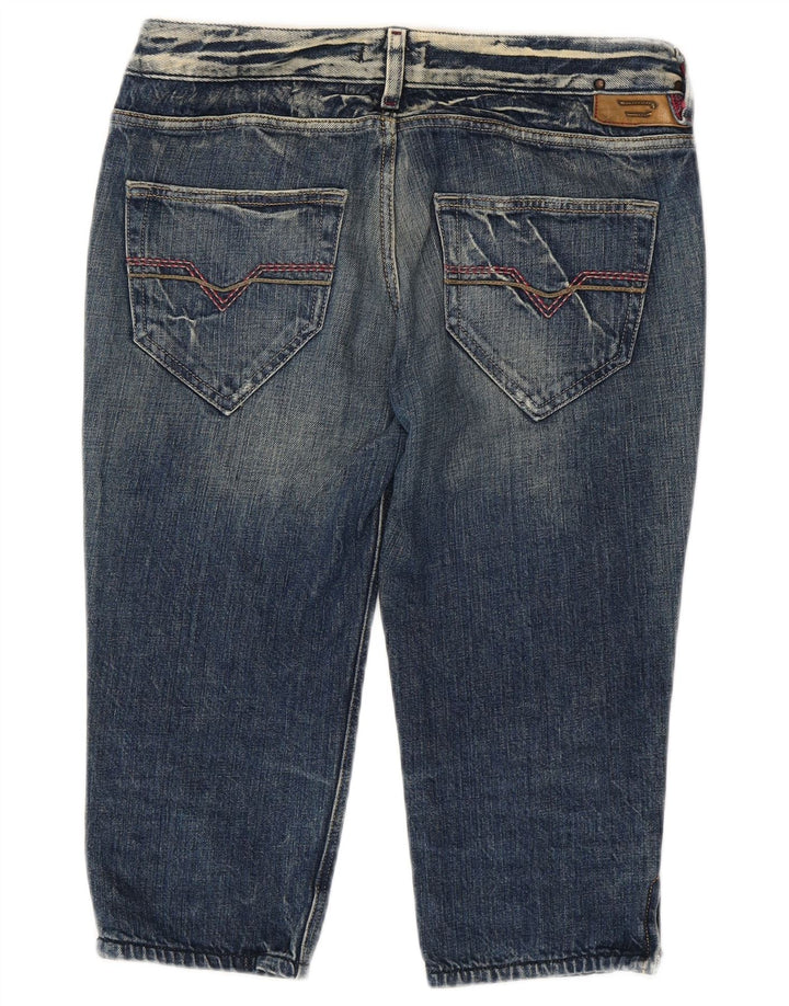 DIESEL Mens Denim Bermuda Shorts W29 Medium Blue Cotton
